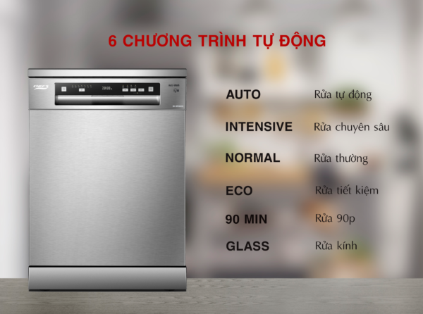 Máy rửa bát Chefs EH-DW401E - Bếp Hải Dương 4